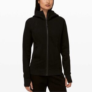 Lululemon Women’s Scuba Hoodie Light Cotton Fleece Full Zip Size 8 Style# W4AWMS